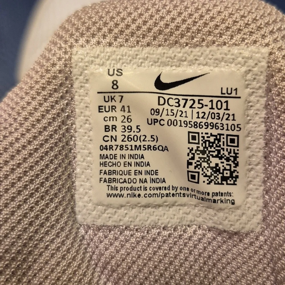 Nike Lilac impact 3 Airmax Mens Shoes sz. 8 (#1806)VGC